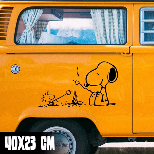Auto aufkleber snoopy am - auto, "snoopy