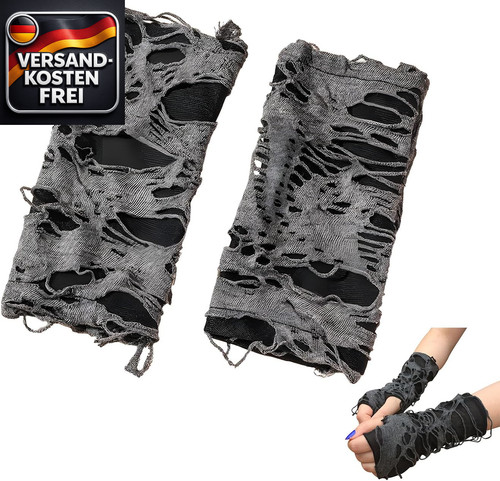 Fingerlose gothic handschuhe - fingerlose,