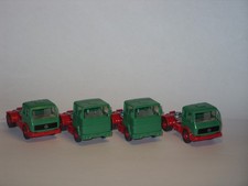 Wiking Ersatzteile/Bastler No.20 : 4x komplette Sattelzugmaschinen 2+2