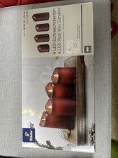 Neu! Tchibo 4 LED Echtwachskerzen Rot