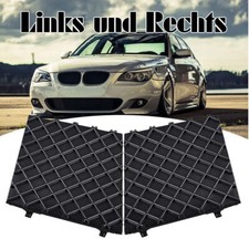 2X FÜR BMW E60 E61 M PAKET GITTER GRILL BLENDE VORNE STOSSSTANGE Abdeckung L & R
