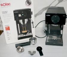 Solac CE4501 Espresso Cappuccino Pad Kaffee maschine 20Bar 1050W 1,5L BLK Carbon