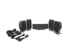 ✅5x JBL SCS 200 SAT Lautsprecher Boxen mit Tischständer Schwarz✅