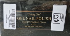 Gel - Nagellack, 6 er Box