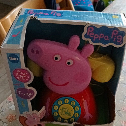 Peppa pig telephone - pig,