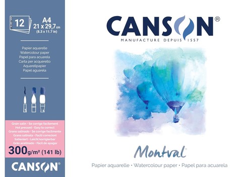 Canson montval aquarellblock - canson,