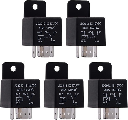 Relais 12v 40a pin - relais,