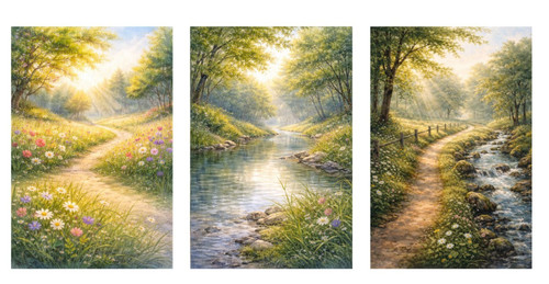 3er set poster - set,