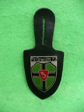 Brustanhänger Bundeswehr PzGrenBtl 72 , Zinn