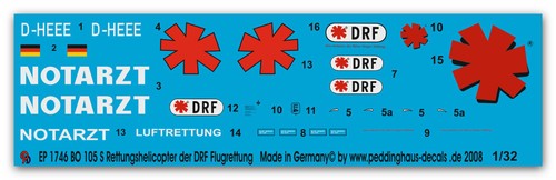 Peddinghaus decals 1746 - 1/32,