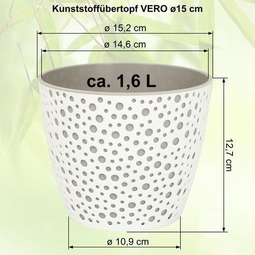 Kunststoff blumentopf - kunststoff,