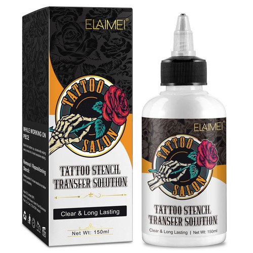Tattoo schablonen transfer gel - tattoo,