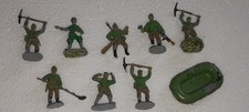 Preiser Noch HO Soldaten Armee Figuren 8er Set & Schlauchboot Modelleisenbahn