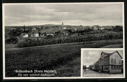 Schwalbach wetzlar - ak, /wetzlar
