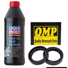 Gabelsimmerringe A-001 36x48x10,5 + Gabelöl für Honda Kawasaki Suzuki RM Yamaha