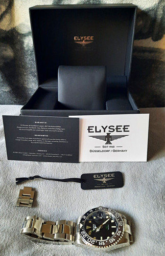 Elysee gmt automatik 10atm - gmt,