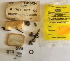 NOS Bing Vergaser Ersatzteile für Aggregat Stromerzeuger BOSCH 8 797 037 129