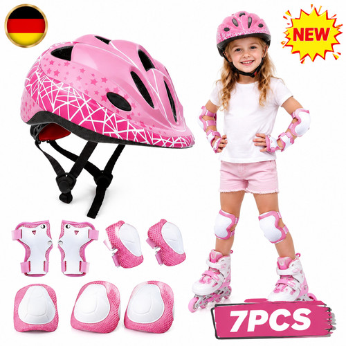 Skaterhelm rosa 54cm - rosa, 50-54cm