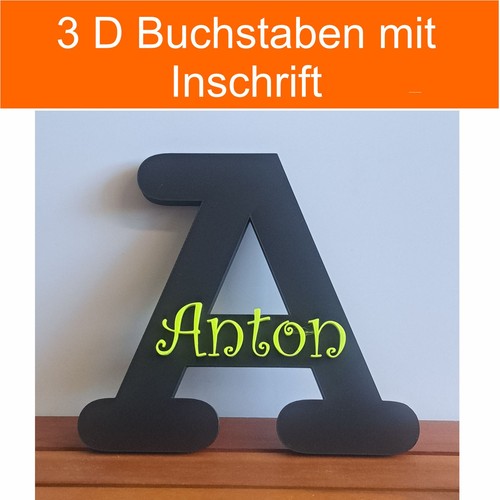 Buchstaben für die - 3d,