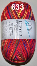 100g supersocke multi - supersocke, multi-color