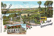 AK  Schönhagen Luckenwalde Trebbin Kopie einer Litho von ca. 1900