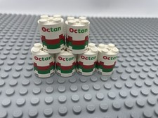 6 Lego Octan Fässer