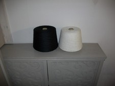 2 Jumbo Rollen Garn Seidengarn Wollgarn Nähgarn etc. aus Lagerauflösung