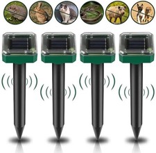 4 Stück Solar Maulwurfschreck