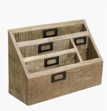 Vintage Look Mango Holz Letter