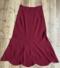 Rock, lang, rot, Gr. 40