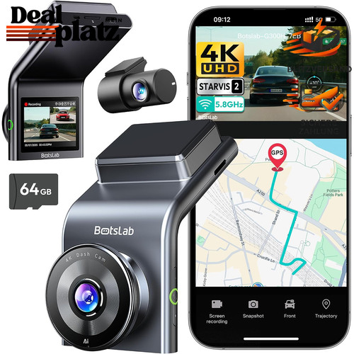 Dashcam vorne hinten - vorne,