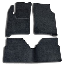 4-teiliges Velours Fußmatten