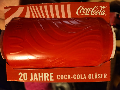 Coca cola glas dosenform - glas, in