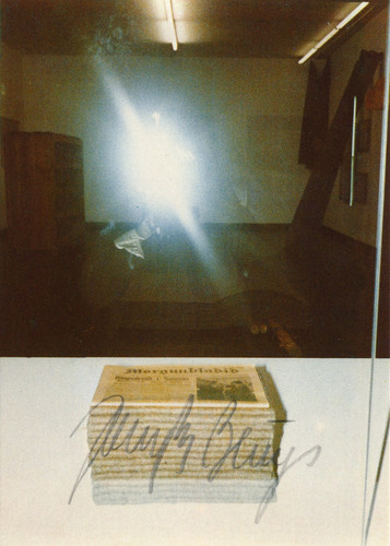 Joseph beuys postkarte - joseph,