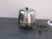 Suppentopf elektrisch, 18/10 Edelstahl rostfrei, 4x gebraucht, neuwertig