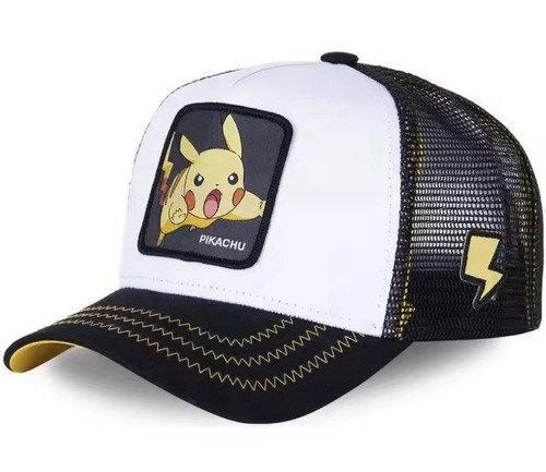 Pokémon pikachu cap schwarz - pokémon,