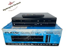 FUNAI WD6D-M100 VHS DVD Videorekorder Kombigerät DEFEKT für Bastler #1