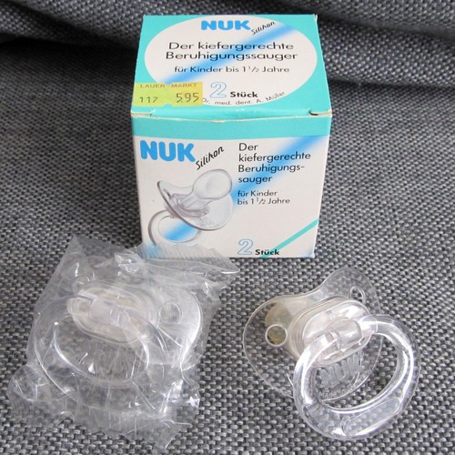 Nuk schnuller clear 80er - schnuller,