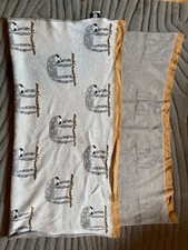 Faultier Decke Kuscheldecke Kinderdecke Spieldecke FAULTIERE