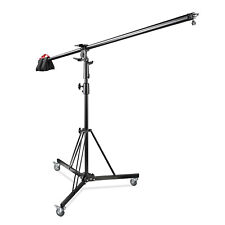 Walimex pro Galgenstativ Rollstativ Filmset Stativ 140-450cm Kamera Foto Tripod