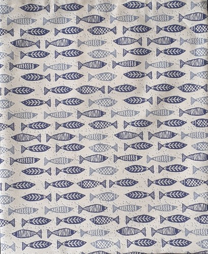 Stofftasche maritim fische - stofftasche,, maritim,