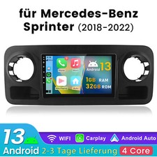 Für Mercedes Benz Sprinter W907 2019-2023 Android 13 Autoradio GPS Nav BT FM SWC