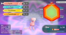 Pokemon Let's Go Pikachu/Eevee 6IV Max AV Mew