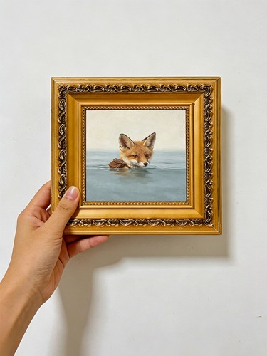 Rotfuchs wasser friedliches - rotfuchs,