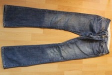 Mavi Olivia Low Rise Straight Leg Jeans Hose W25 L32 blau Gut #L5992