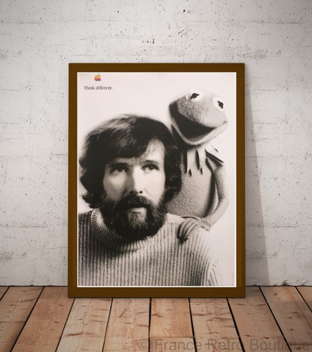 Poster apple think - apple,