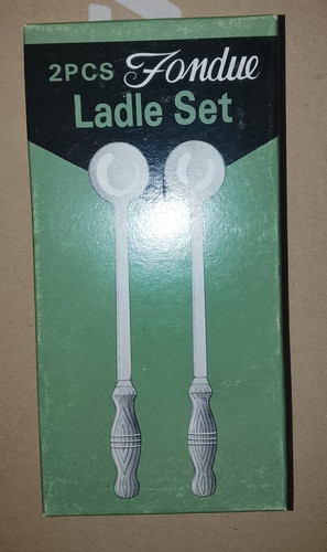 Teiliges fondue löffel set - 2-teiliges, fondue-löffel-set