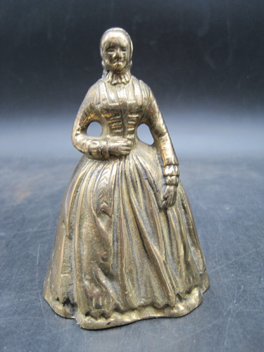 Glocke tischglocke dame bronze - glocke,