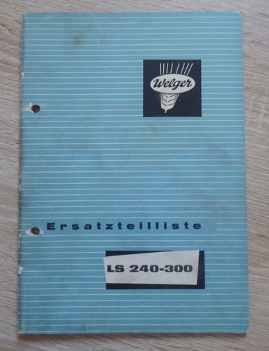 Welger stalldungstreuer ls240 - stalldungstreuer,