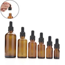5-50ML Neu Glas Leer Flasche